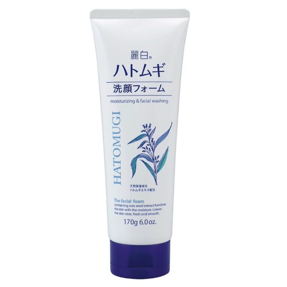 SỮA RỬA MẶT TRẮNG DA HATOMUGI NHẬT BẢN (TUÝP 170GR) - thienduc
