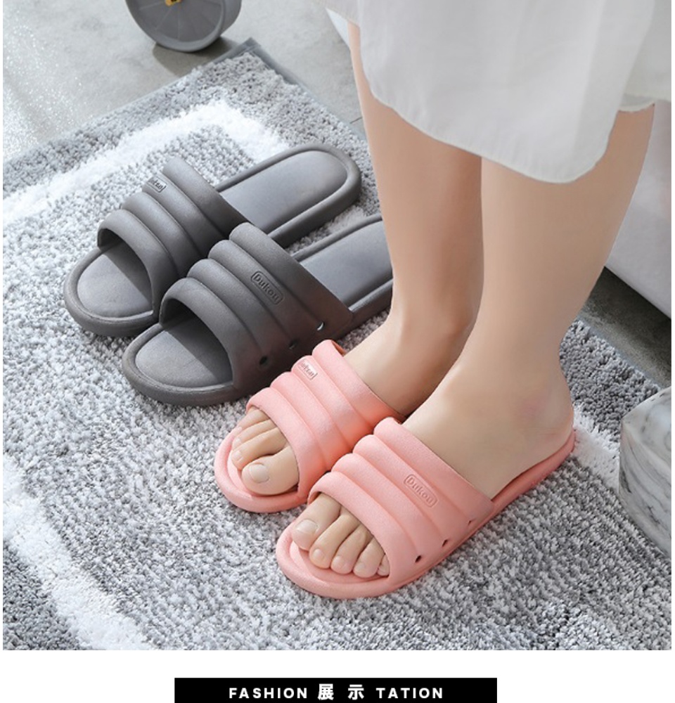 Dép nam nữ đi trong nhà KS01, chất liệu nhựa mềm cao cấp, đúc nguyên khối, đế mềm thoải mái chống trơn trượt phù hợp đi trong nhà, nhà tắm và ngoài trời - DOZIMAX STORE 13