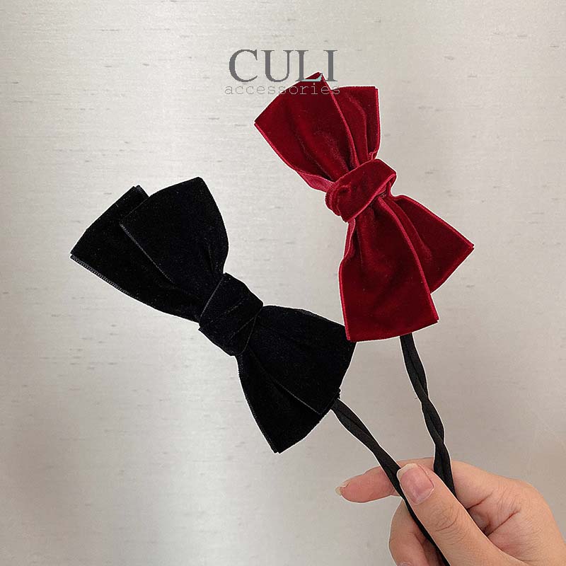 Kẹp búi tóc quấn tóc dẻo thông minh , dụng cụ kẹp búi tóc nơ xinh xắn phong cách Hàn Quốc