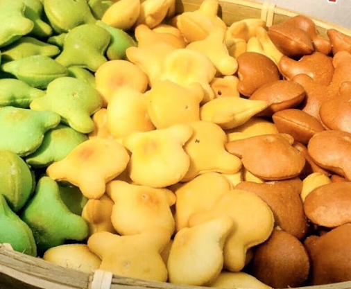 Bánh gấu nhân kem Thiên Hồng mix 3 vị - đồ ăn vặt Cô Ba