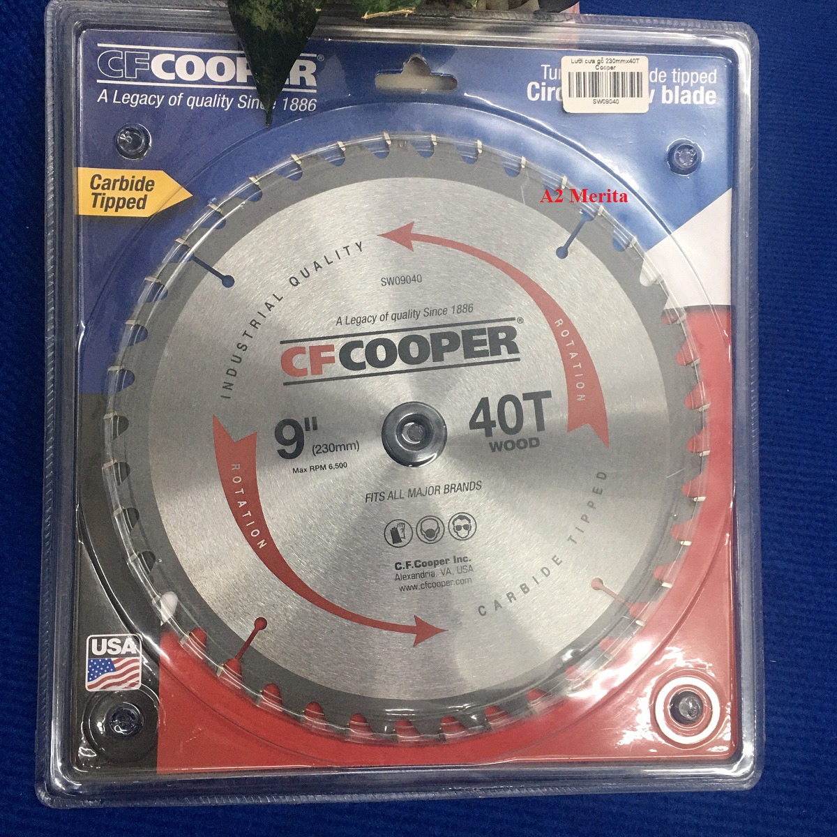 Lưỡi cưa gỗ,cắt nhôm cf cooper sw09040