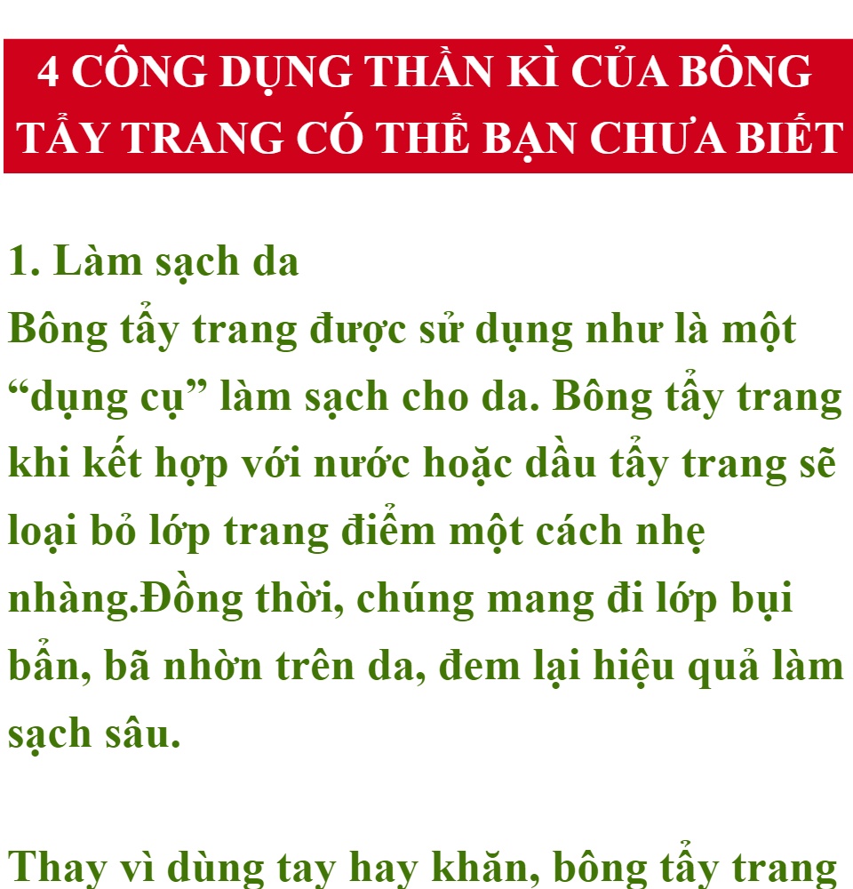 [100% BÔNG GÒN] 150 Miếng Bông Tẩy Trang Ipek Thổ Nhĩ Kỳ-Không Để Lại Xơ Bông 100% Làm Từ Bông Gòn