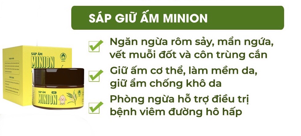 Sáp ấm Minion 20g