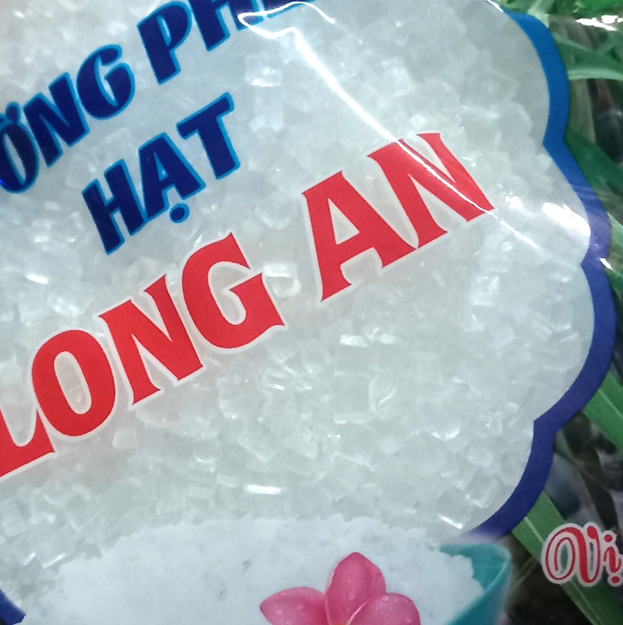 Gói 500g Đường phèn hạt kim cương Long An - Giang Húa