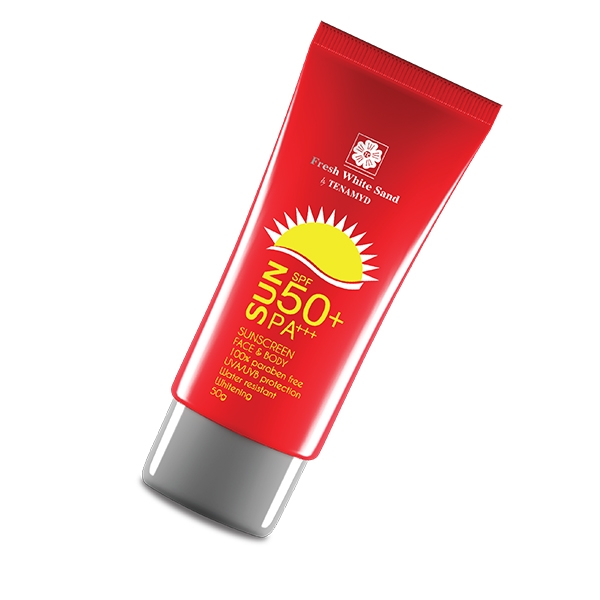 fresh white sand tenamyd sunscreen