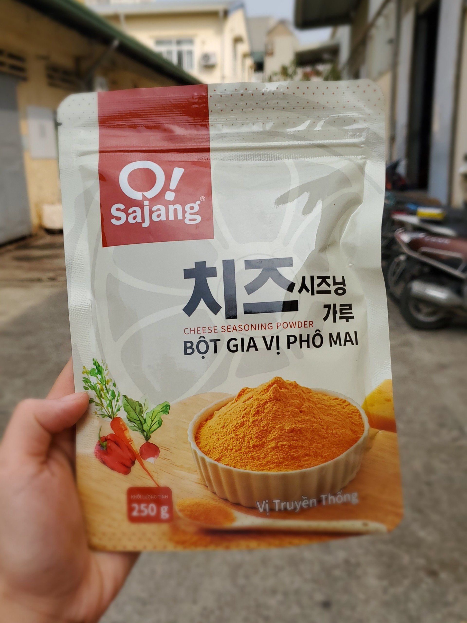 BỘT PHÔ MAI LẮC 250G Thượng Hạng
