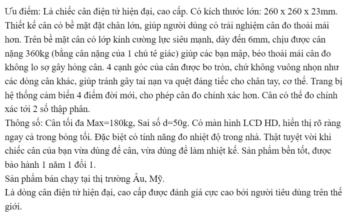 LOẠI TỐT- CÂN ĐIỆN TỬ IP MẶT GƯƠNG CHỊU LỰC ĐẾN 180KG ĐO CÂN NẶNG VÀ NHIỆT ĐỘ PHÒNG CHÍNH XÁC 100% - CÂN SỨC KHỎE GIA ĐÌNH XỊN - BỀN ĐẸP CHẤT LƯỢNG BH 1 ĐỔI 1