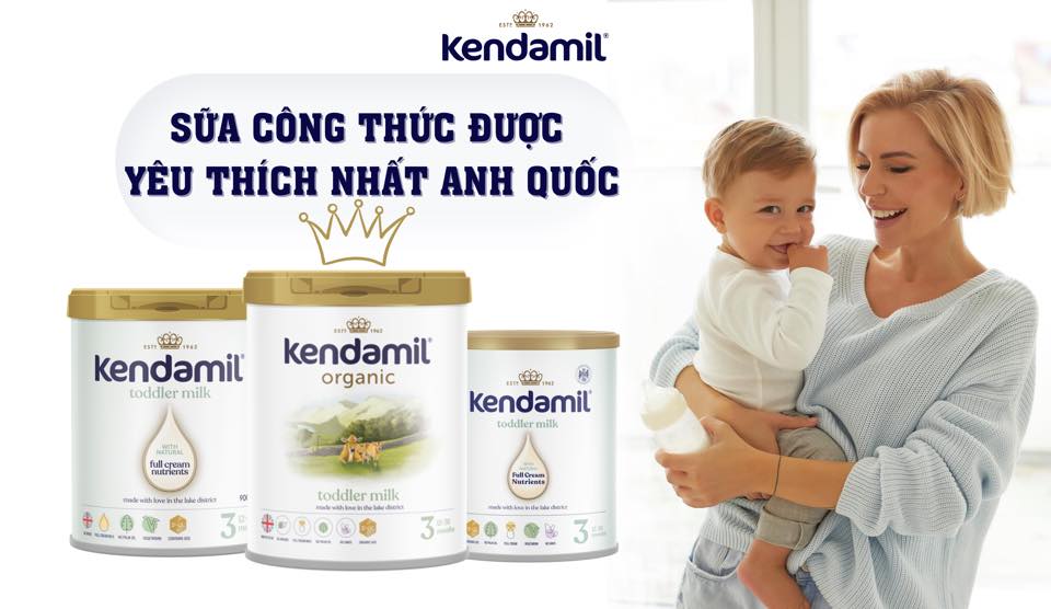 Sữa Kendamil Organic số 1 800g Công Thức Mới +HMO