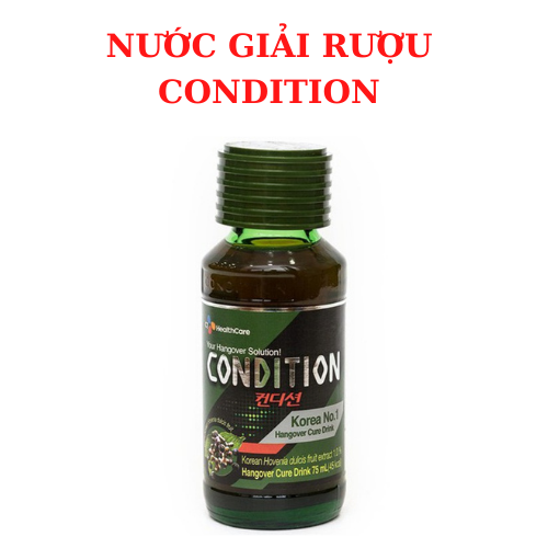 Nước giải rượu Hàn Quốc Condition - Lọ 75ml