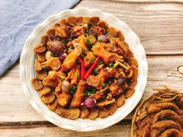 Củ Cải muối còn nguyên củ - xá bấu thơm ngon đặc biệt