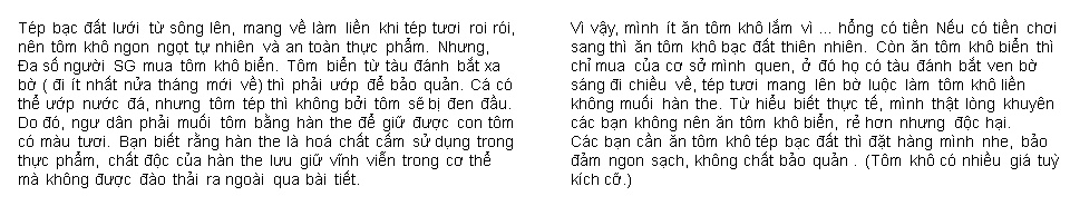 Tôm khô tép bạc đất Vinh Kim Loại II (500gr)