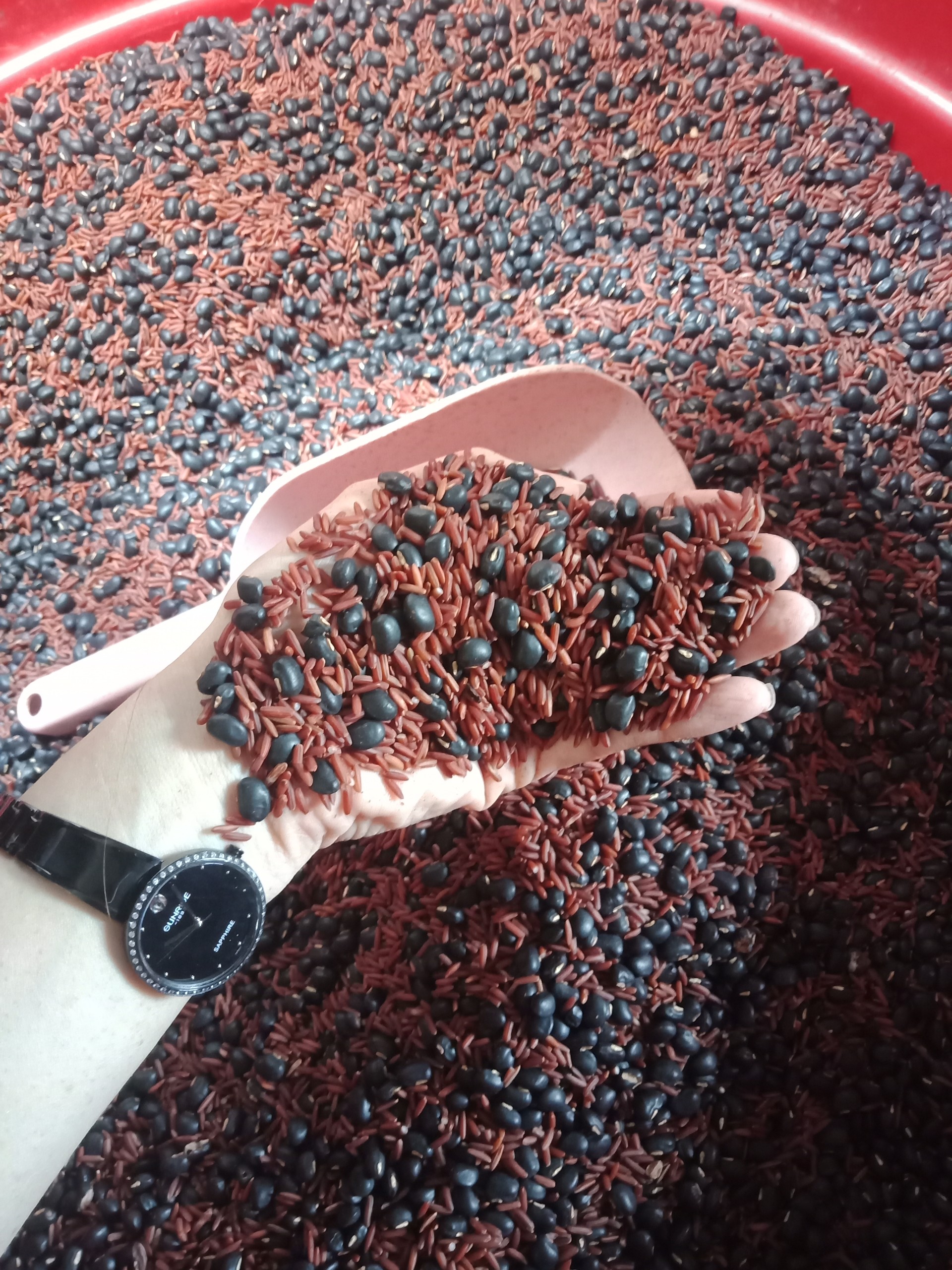 Trà Gạo Lứt Đậu Đen, 40 Túi Lọc, Giảm Cân, Đẹp Da, Trẻ Lâu, Tra Dong Y Viet