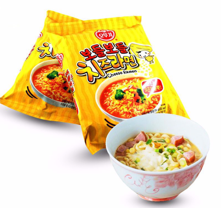 Combo 5 Gói Mì Phô Mai Thơm Mềm Ottogi (111g x 32)