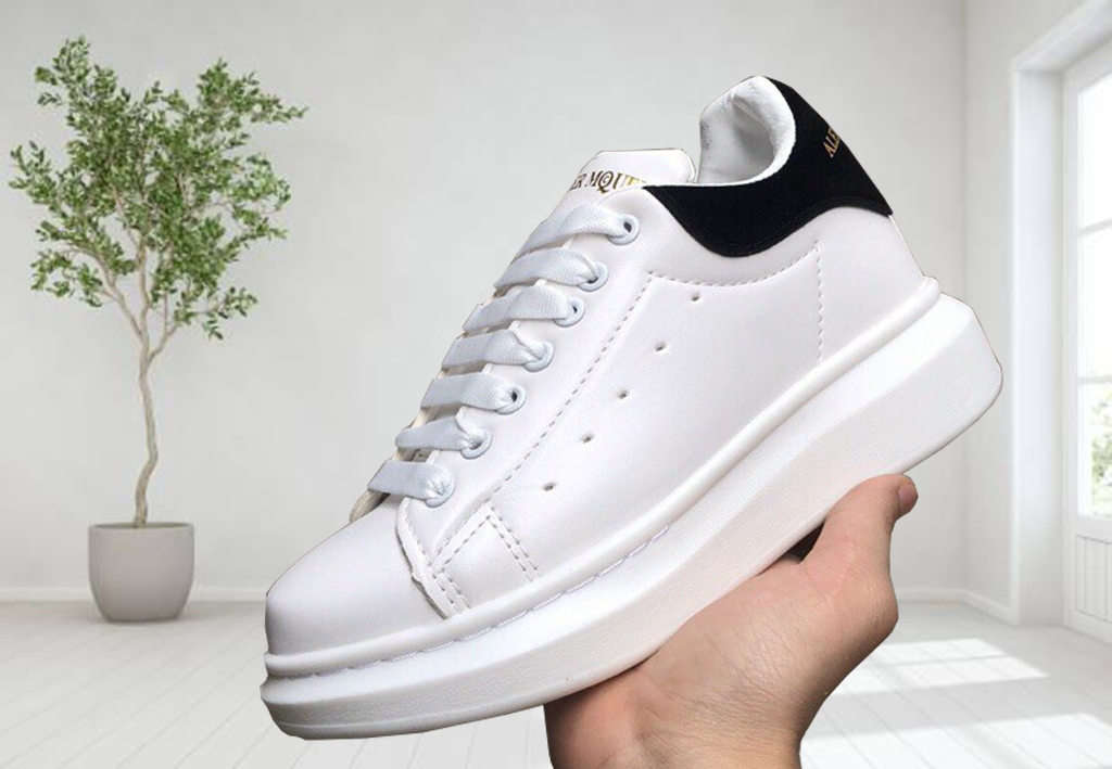 Giày CMC Quin Nam Nữ gót nhung đen dây lụa chất liệu da mềm đi êm