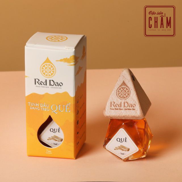 Tinh dầu quế nguyên chất - Cinnamon essential oil. Tinh dầu thiên nhiên cao Red Dao, đặc sản Tây Bắc