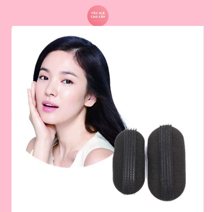 Dụng cụ độn phồng tóc, tóc mái tóc 2 bên đều được, thích hợp cho tất cả mọi người, kẹp mái phồng tự nhiên