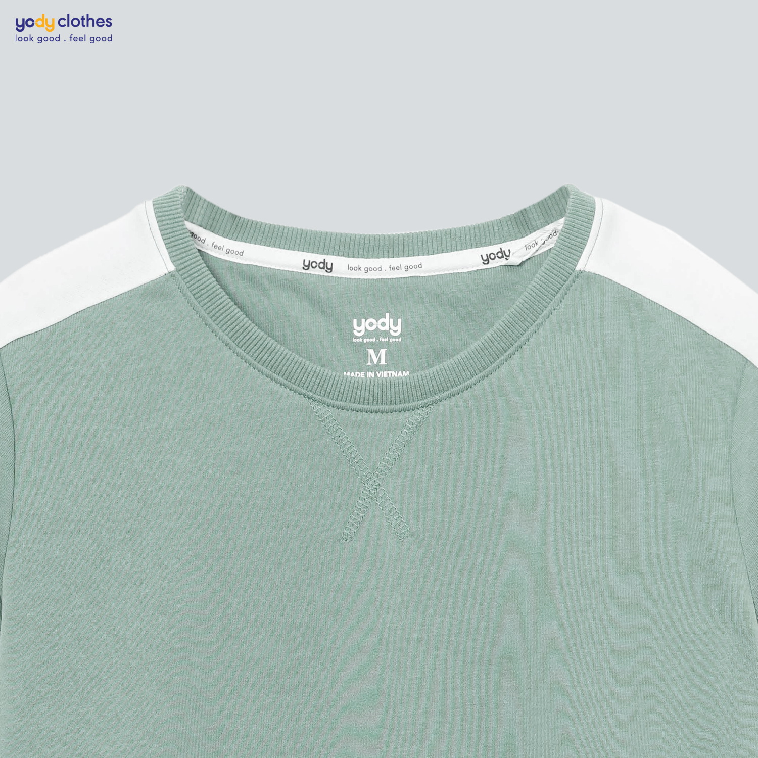 Đồ bộ nỉ nữ Thu Đông YODY mặc nhà đơn giản thanh lịch giữ ấm tốt BTN4034