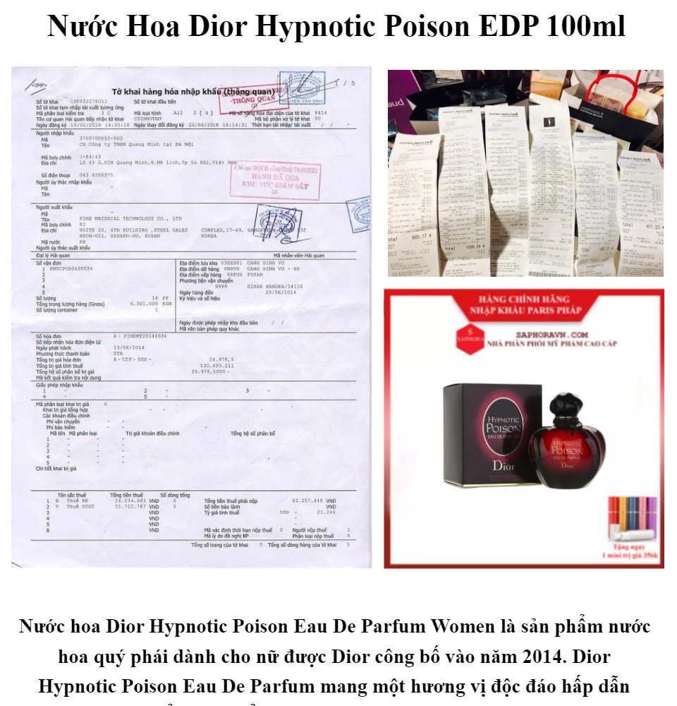 Dior hypnotic poison EDP 100ml  MixASale