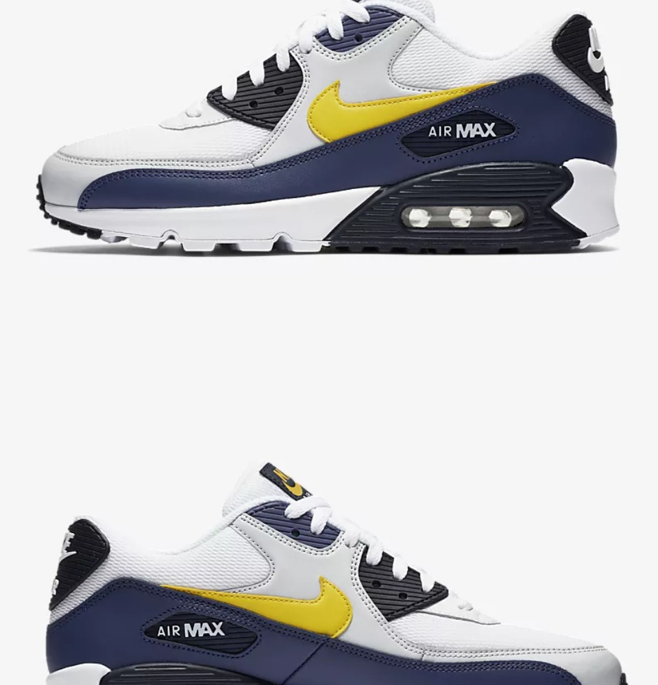 Xách Tay Chính Hãng Giày Nike Air Max 90 Essential Blue | Lazada.Vn