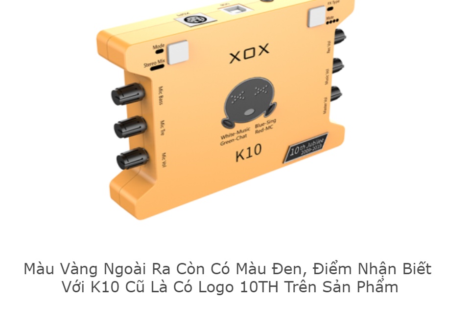 Combo Thu Âm XOX K10 Đặt Biệt Và Mic ISK AT100