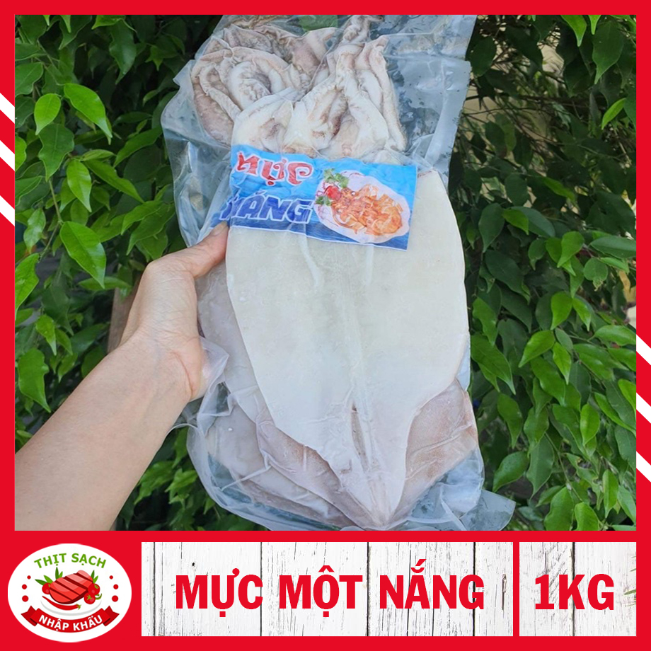Mực một nắng - Loại lớn ( 1kg đủ ) , Thịt ngọt , thơm ngon