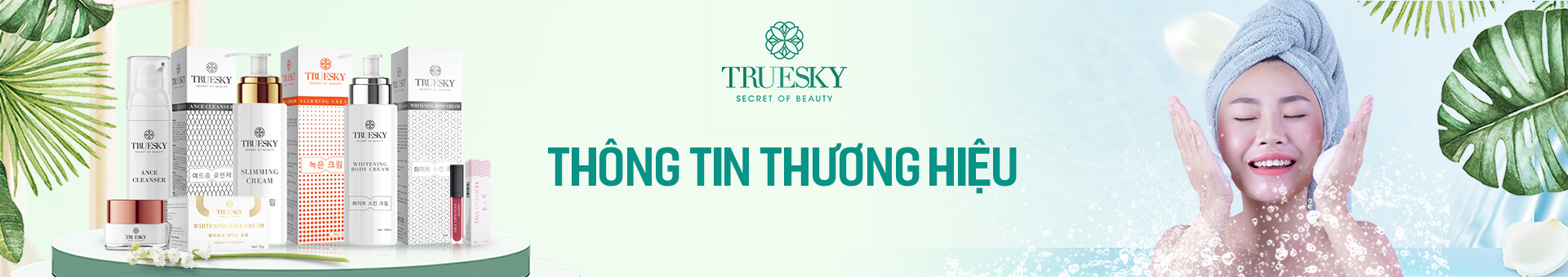 Sữa rửa mặt tạo bọt trắng da Truesky 60ml