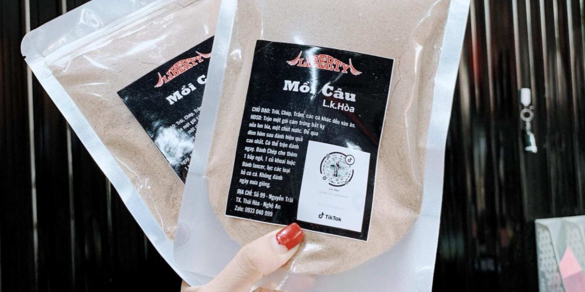 Thính câu cá LK HÒA siêu nhạy chuyên câu cá to - Mồi thính Lk Hòa dạng bột